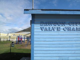 Dawson City valve chamber building