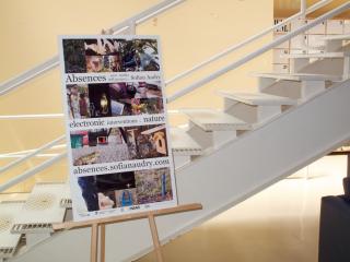The poster shown during the exhibition