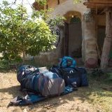 Bagages juste avant le départ