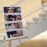 The poster shown during the exhibition